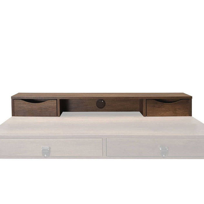 Hanah Home Estantería de Pared Nogal Cmu-902-Oo-1 Hanah Home Estantería de Pared Nogal Cmu-902-Oo-1